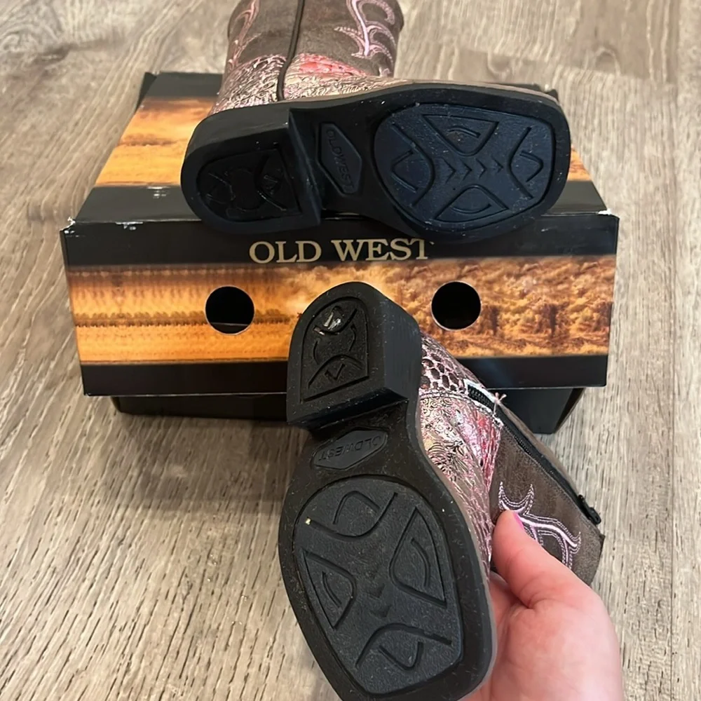 Old West Toddler Cowgirl Boots - Picture 10 of 11